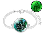 bracelet-signe-astrologique-lion-orbe-astral-bleu